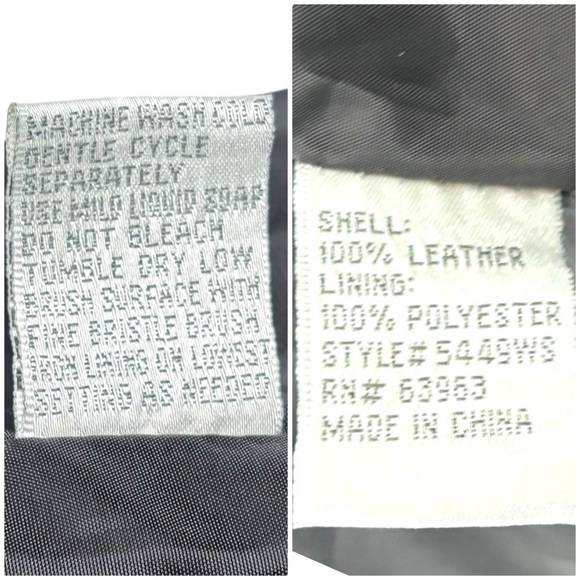 DRESSBARN Y2K BLACK SUEDE FITTED SNAP FRONT TAILORED LEATHER JACKET - Picture 15 of 15